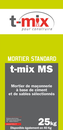 T-MIX Mortier standard sac 25KG